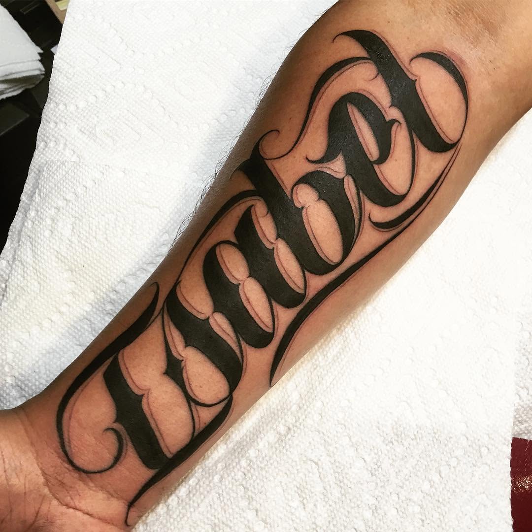 Lettering, 치카노