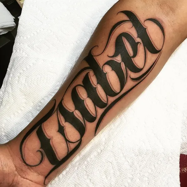 Lettering, 치카노