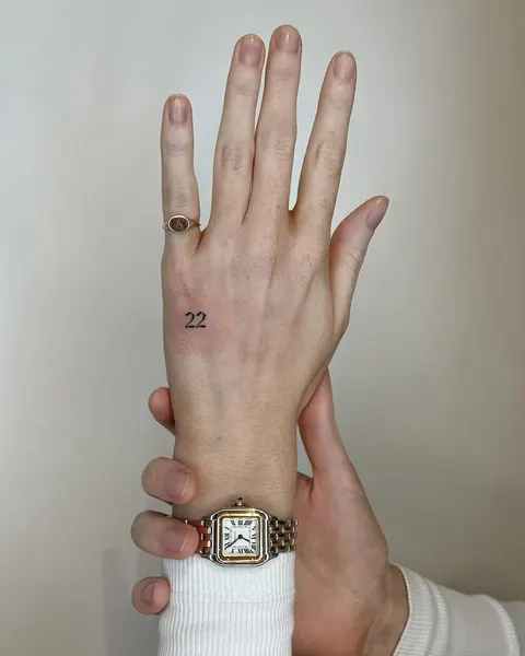 Lettering, 숫자, 생년월일, 출생년도, 로마 숫자