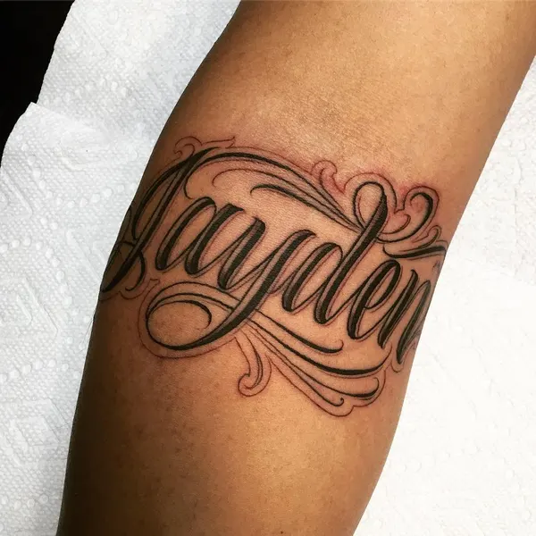 Lettering, 단어, 이름, 아랍어 레터링