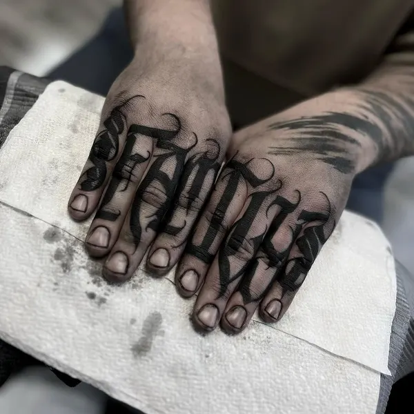 Lettering