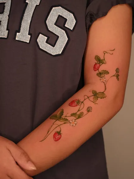 Flower, 딸기, 허브