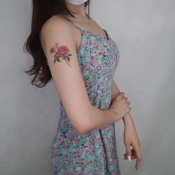 Flower, Rose, 모란, 목련, 한복, 커버업