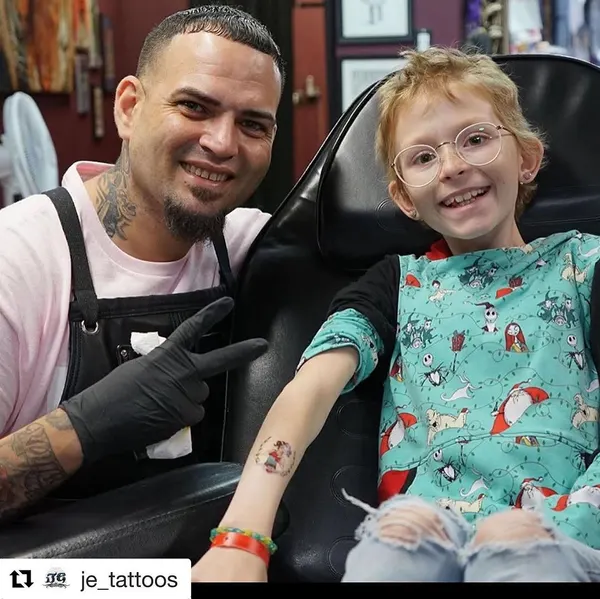 Game Face Tattoo