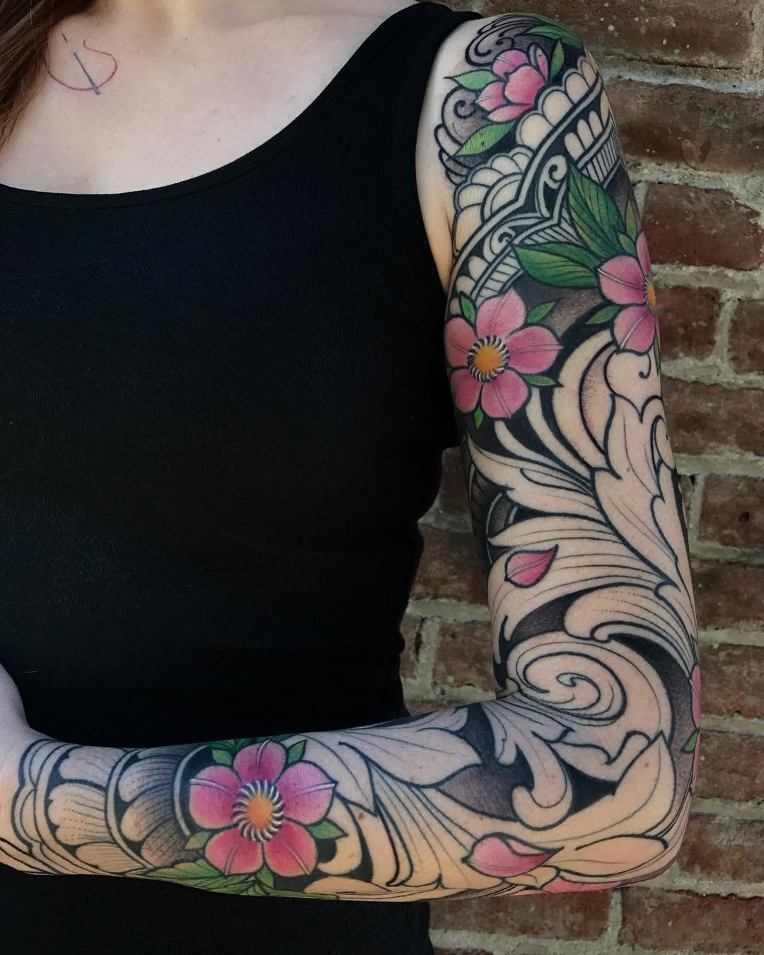 Flower, Rose, 하프슬리브