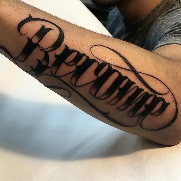 Lettering, 단어, 아랍어 레터링