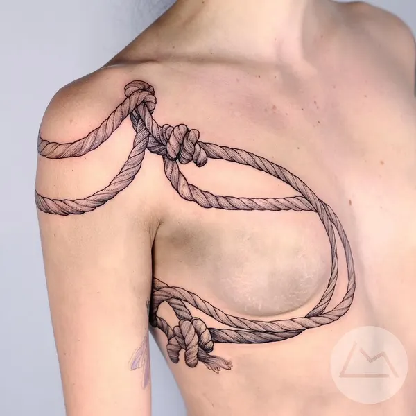 체인, 전통 매듭, 리본, 메두사
