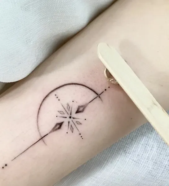 Geometric, Nature, 원, 나침반, 별자리, 사수자리, 천칭자리, 황소자리, 물고기자리, 토성, 염소자리, 처녀자리, 코스모스