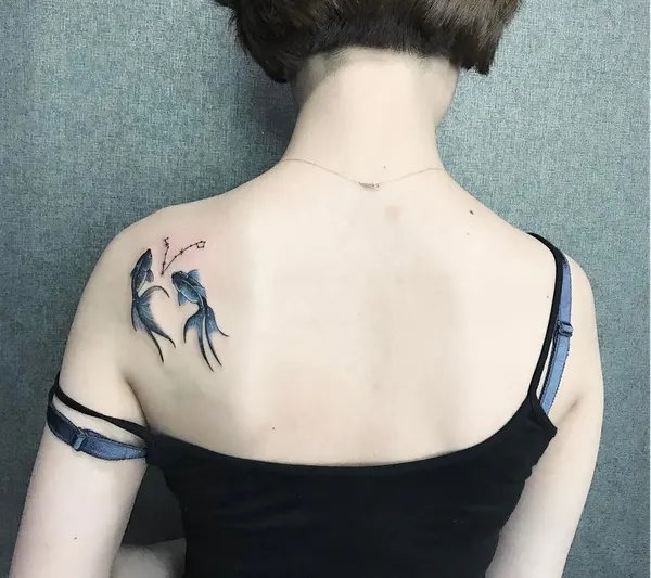 백조, 한복, 도깨비, 판타지, 부채, 비대칭