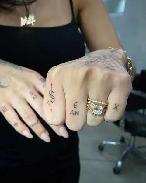 Lettering, 손, 기도하는 손, 손동작
