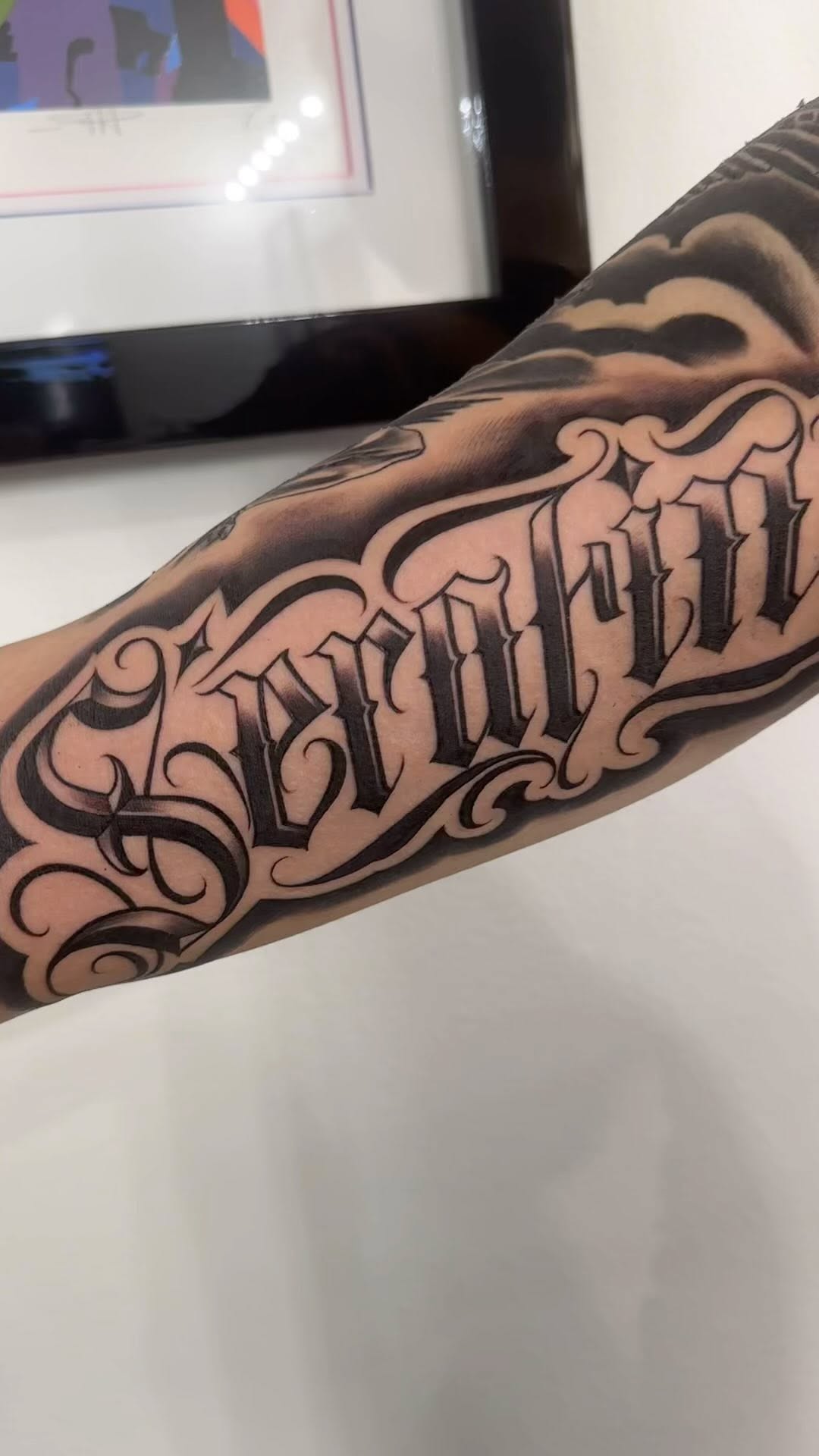 Lettering, 고딕 레터링