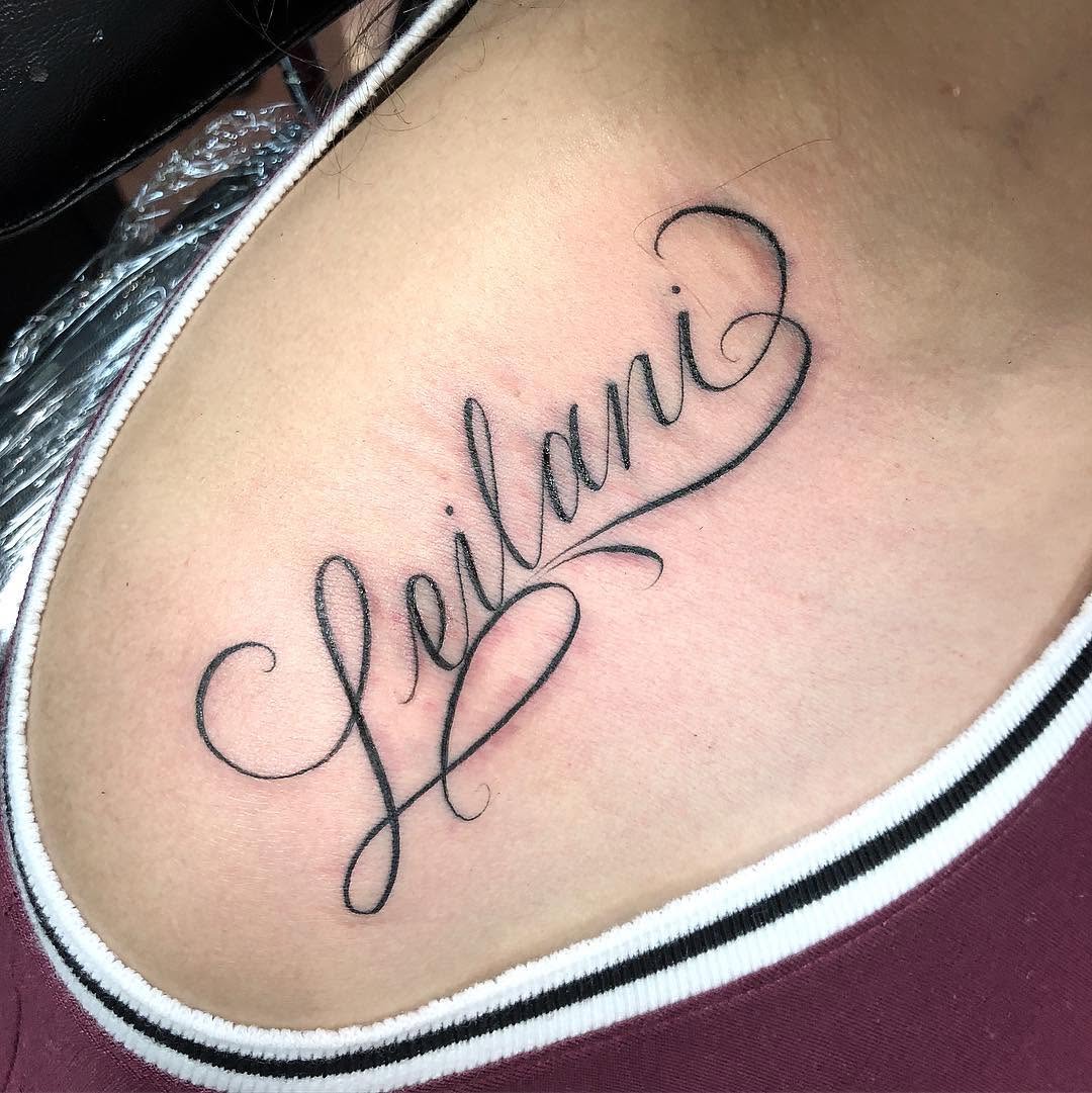 Lettering, 이름, 가족 이름