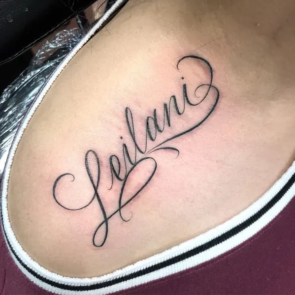 Lettering, 이름, 가족 이름
