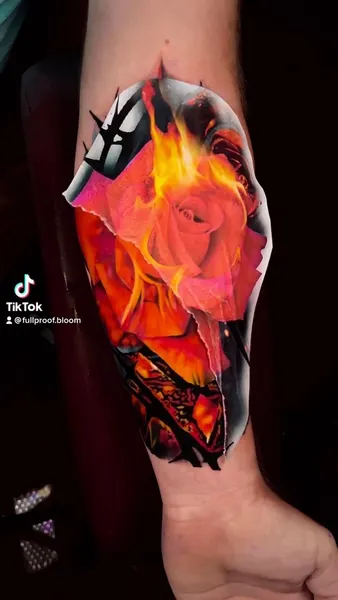 Flower, Rose, 불꽃, 불, 촛불