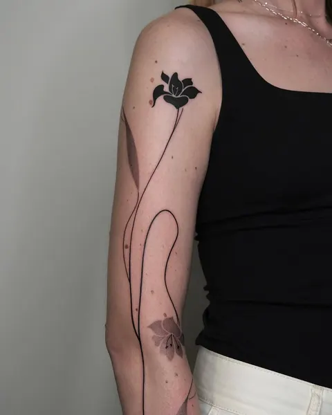 Flower, 그래픽, 비대칭