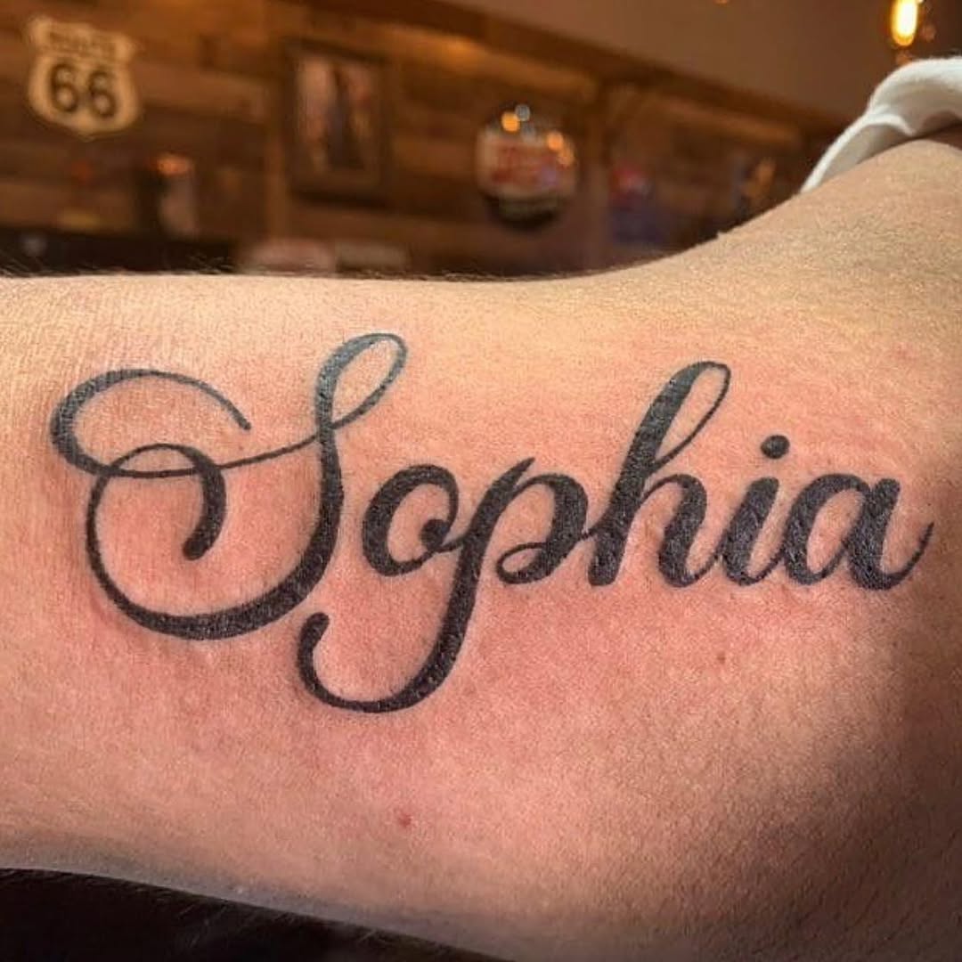 Lettering, 이름, 가족 이름