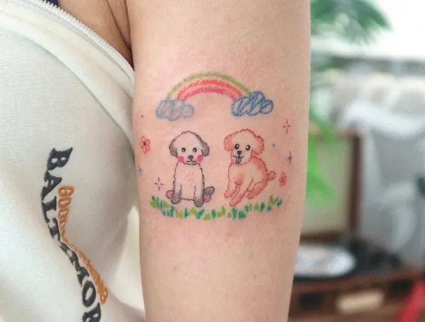 Mini, Animal, 비, 한국 구름, 구름 배경