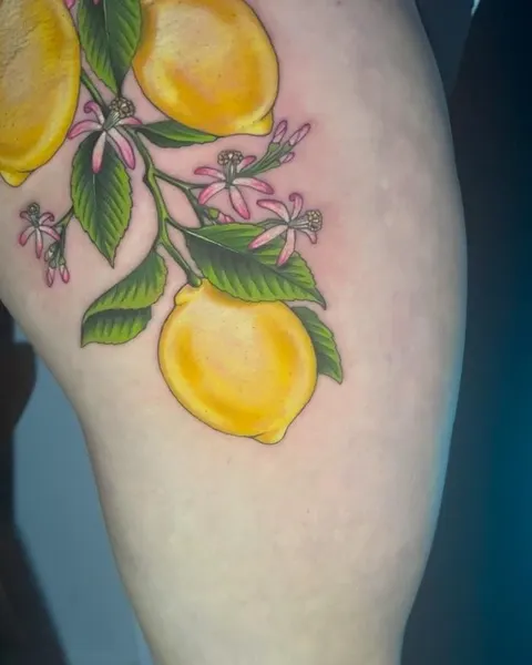 Flower, 과일, 레몬