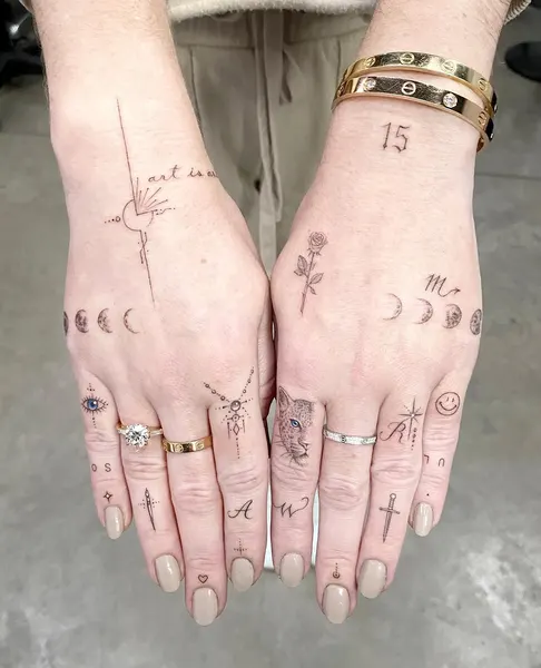 Lettering, 손