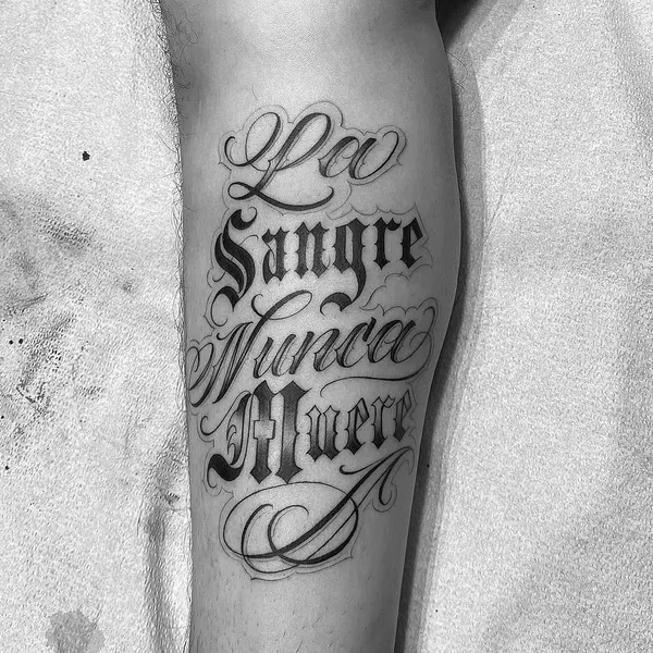 Lettering, 고딕 레터링