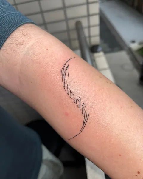 Lettering, 서명