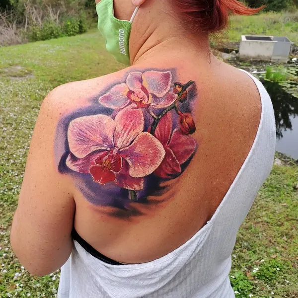 Flower, 탄생화, 히비스커스, 난초