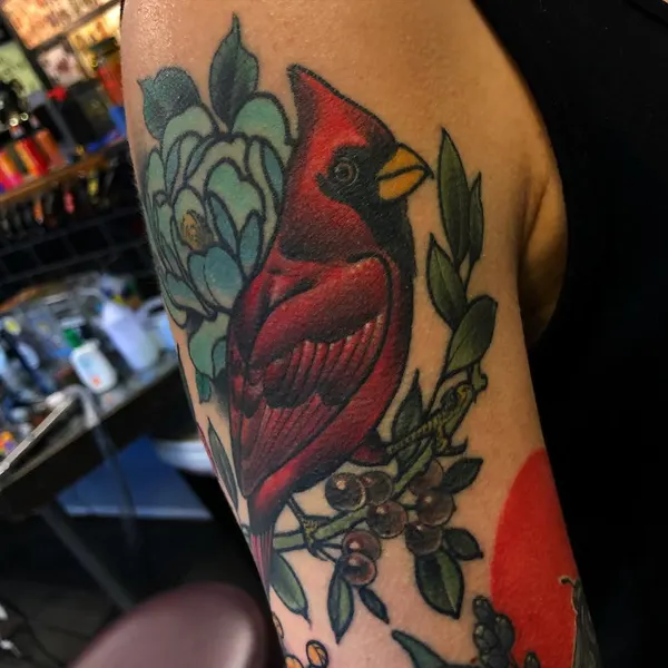 Flower, Animal, Nature, 수탉