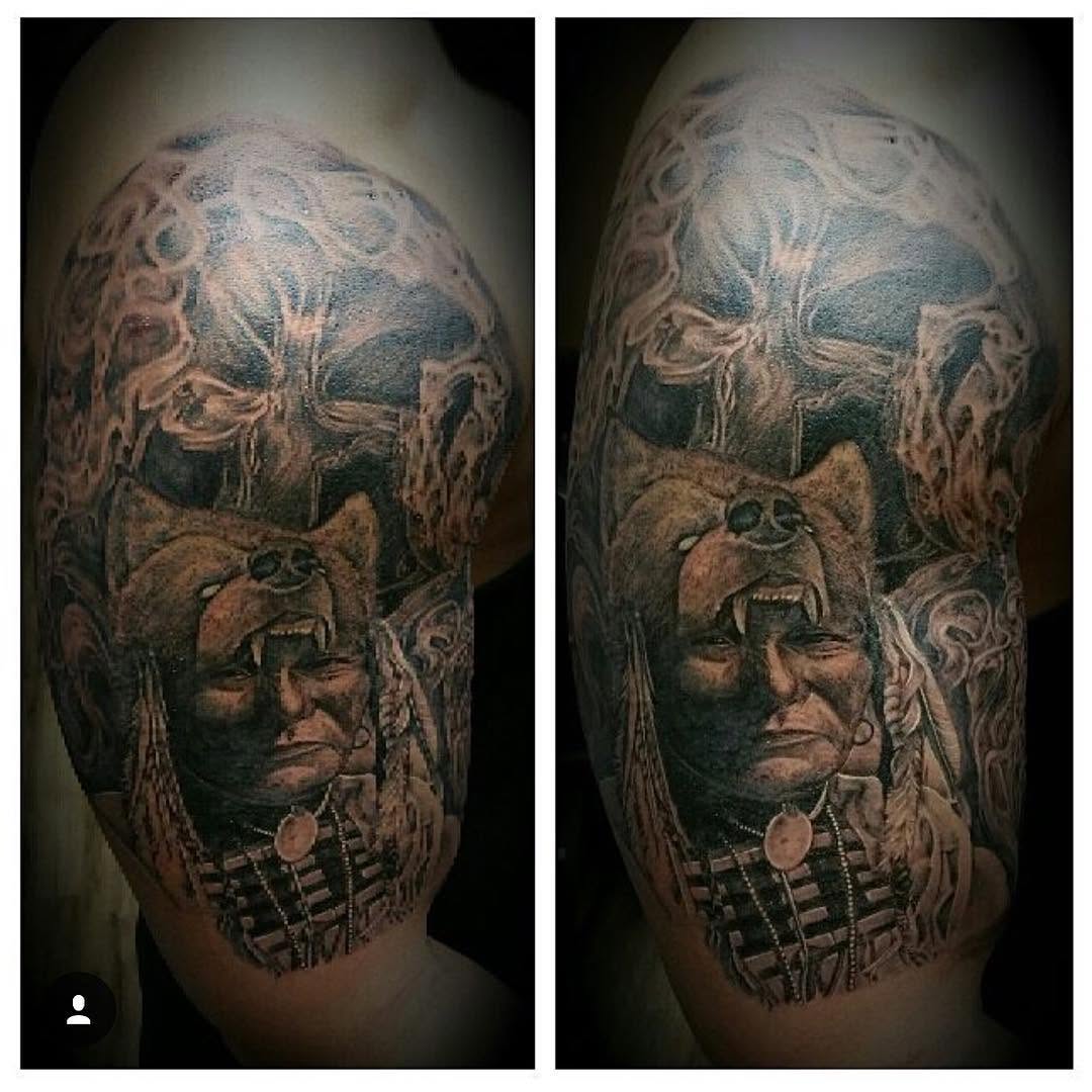 Game Face Tattoo