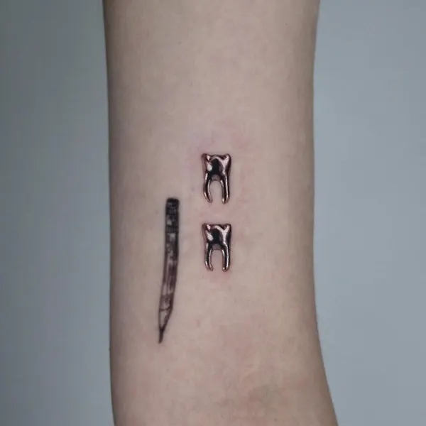 펜, 바늘, 가위, 삭얀트