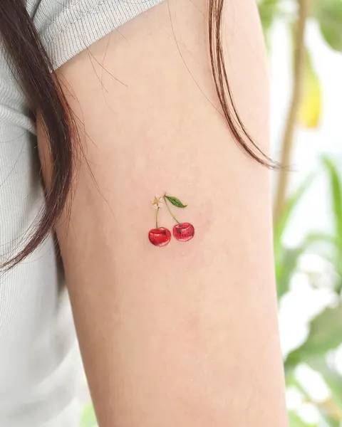 Flower, 딸기, 체리, 사과