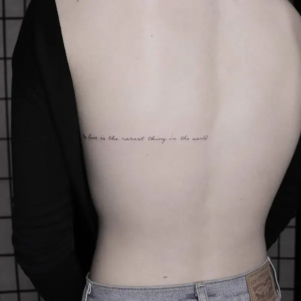 Lettering, 시, 가사, 문구
