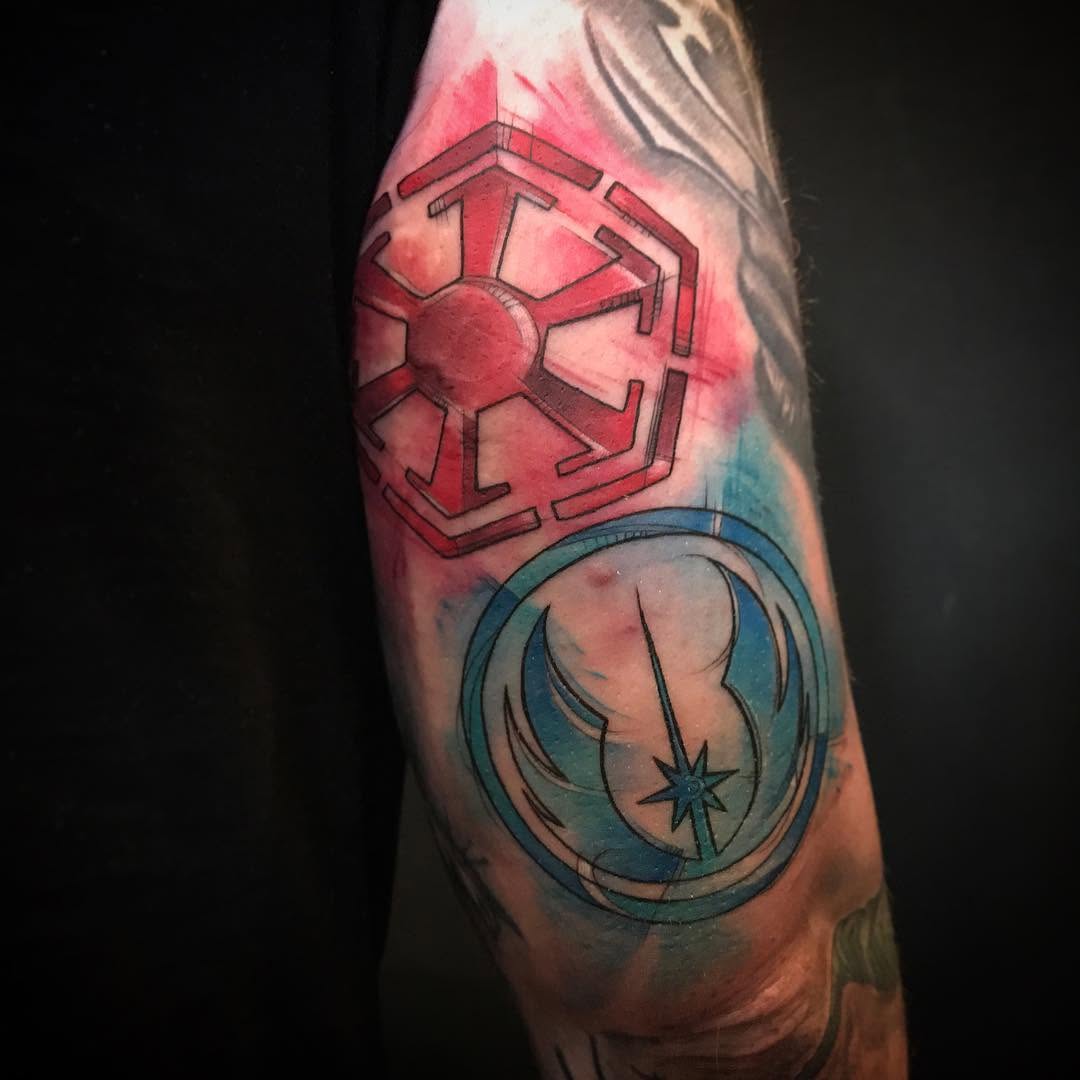 Geometric, 방패, 등불