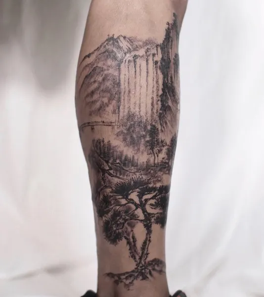 Nature, 폭포