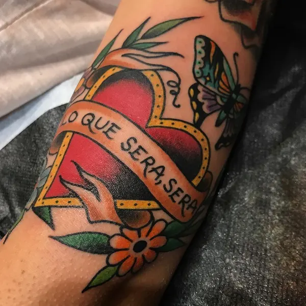 Flower, Rose, Lettering