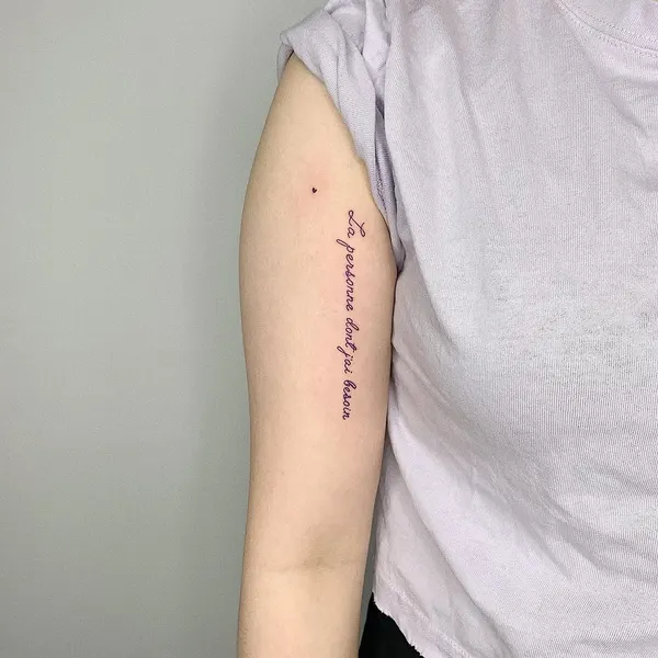 Lettering, 문장, 지혜