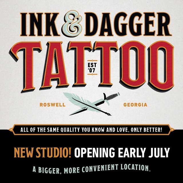 Ink and Dagger Tattoo