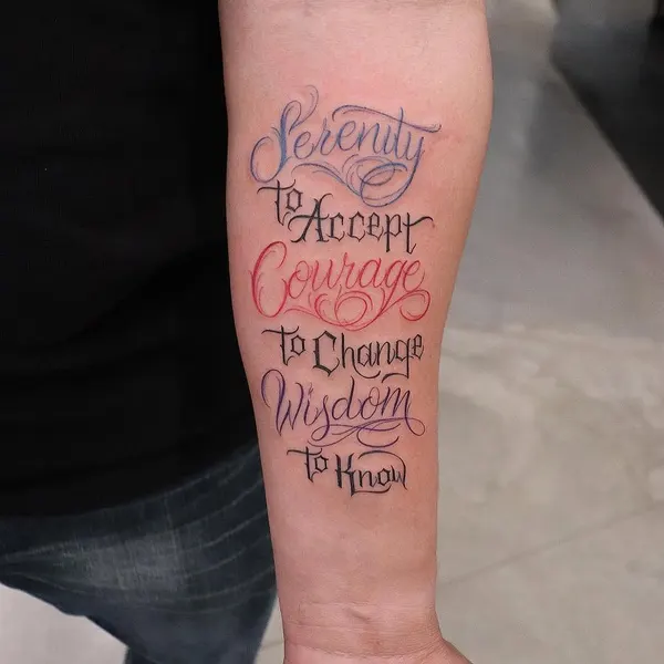 가사, Lettering, 추모 문구