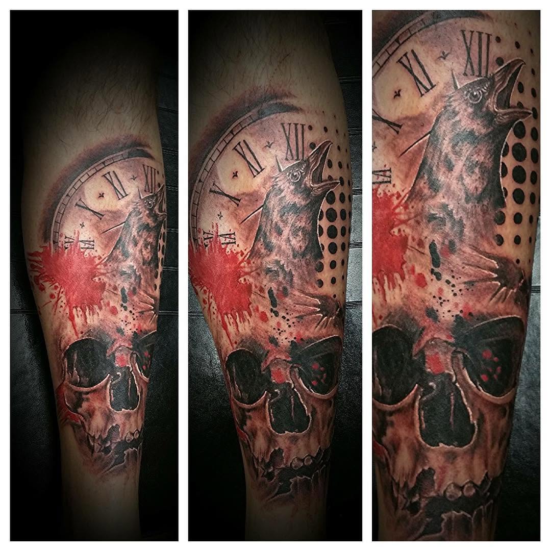 Game Face Tattoo