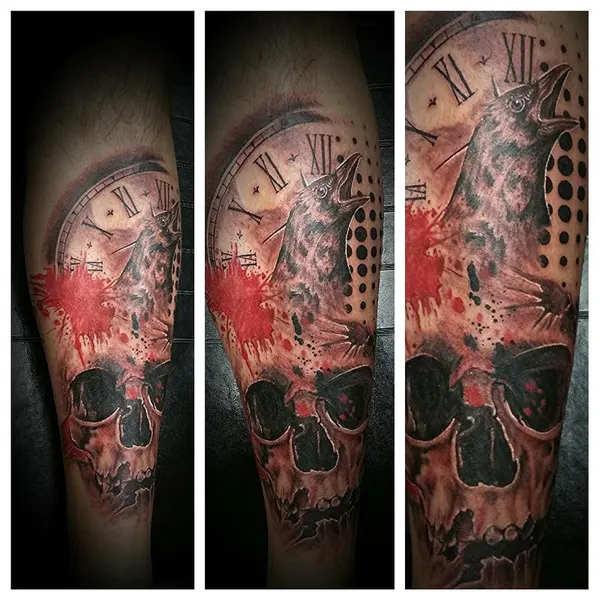 Game Face Tattoo