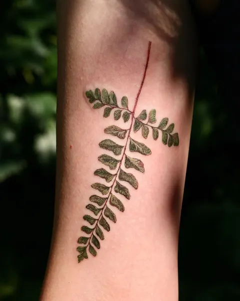 Flower, 고사리, 단풍잎