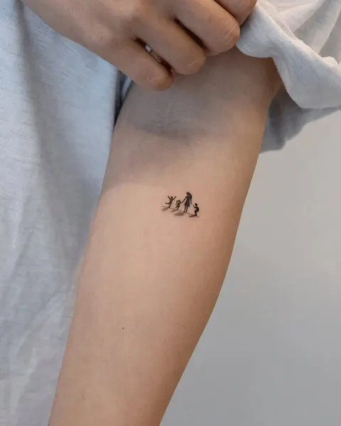 Lettering, 민화, 우정, 커플, 우정 타투, 커플 타투