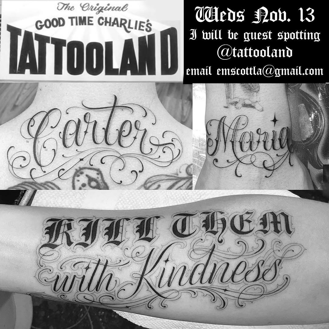 Lettering