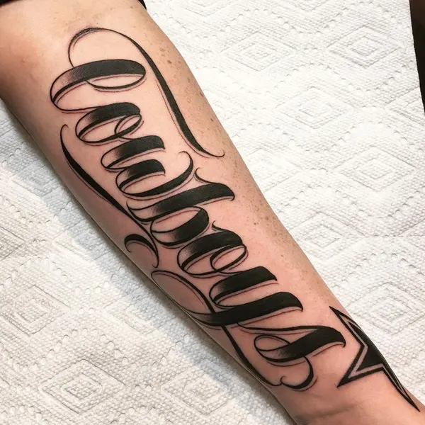 Lettering, 서예, 고딕 레터링, 아랍어 레터링