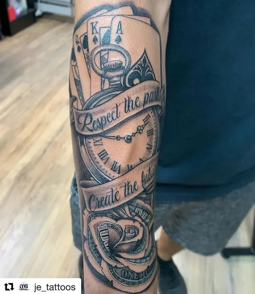 Game Face Tattoo