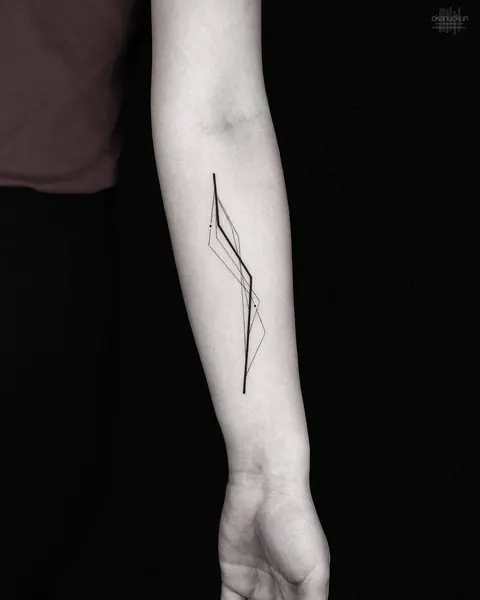 Lettering, Flower, 가시철사, 번개
