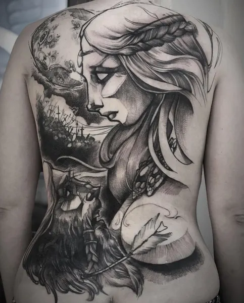 Ink and Dagger Tattoo