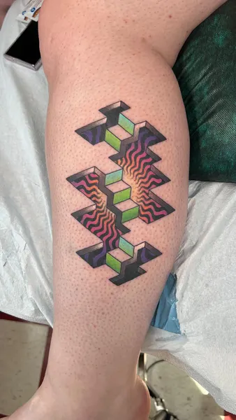 대칭, 추상, 파도 문양, Geometric, 체스, 한국 문양