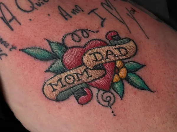 Flower, Rose, Lettering