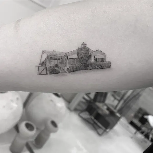 Mini, 건물, 기차