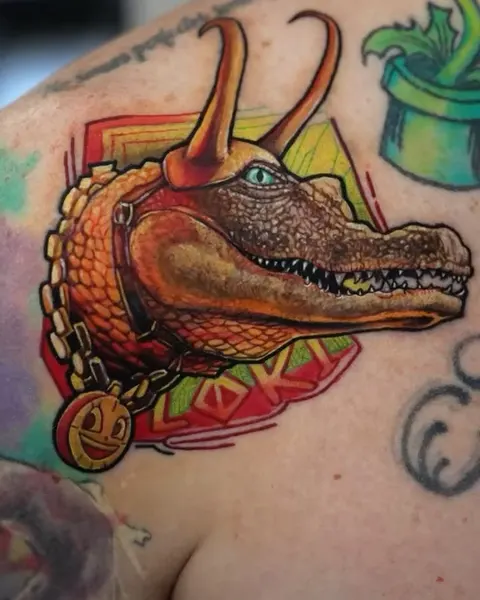 Dragon, 악어